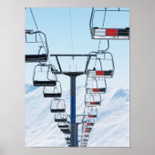 Ski-parkvoorzitters Poster (Voorkant)