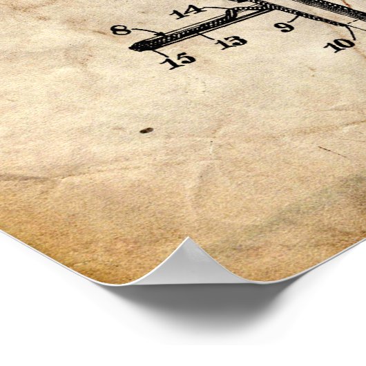 Ski Patent Poster (Hoek)