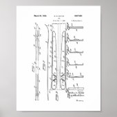 Ski Patent Poster (Voorkant)