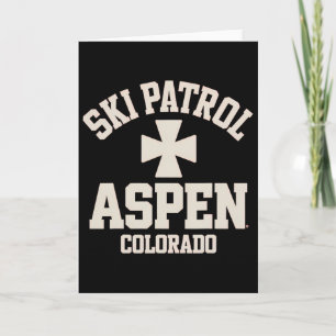 Ski Patrol Aspen Colorado Skien en Snowboarden Kaart