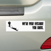 Ski Patrol Bumpersticker (Op auto)
