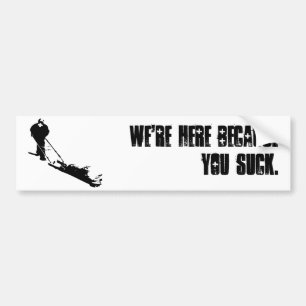 Ski Patrol Bumpersticker
