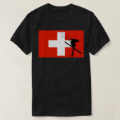 Ski Patrol Grafisch Ontwerp T-shirt (Design voorkant)