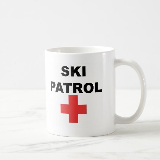 Ski Patrol Koffiemok (Rechts)
