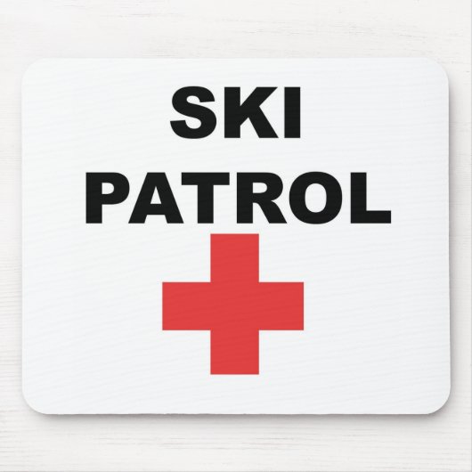 Ski Patrol Muismat (Voorkant)