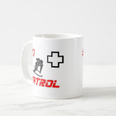 Ski Patrol - "Skier" Koffiemok (Voorkant links)