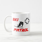 Ski Patrol - "Skier" Koffiemok (Links)