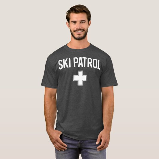 Ski Patrol T-shirt (Voorkant volledig)