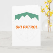 Ski Patrol You Fall We Haul Skier Istance Skiing A Kaart (Gele Bloem)