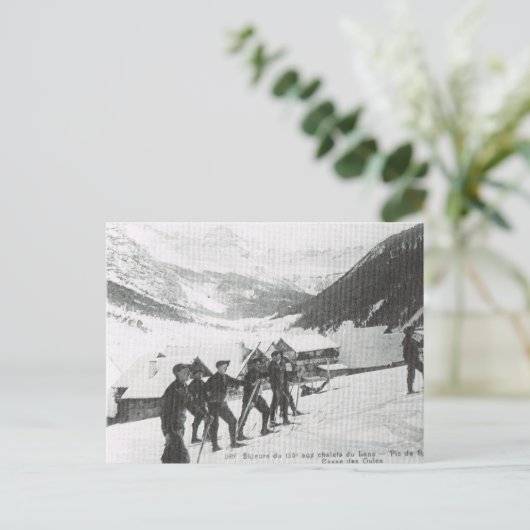 Ski, Pic de Roche Briefkaart (Staand voorkant)