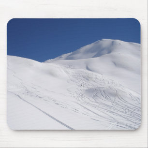Ski Piste Mousemat Muismat