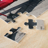 Ski plane, Talkeetna, Alaska, VS, Puzzle Legpuzzel (Zijkant)