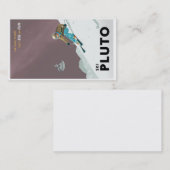 Ski Pluto-visitekaartje Visitekaartje (Voorkant / Achterkant)