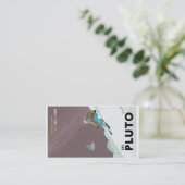 Ski Pluto-visitekaartje Visitekaartje (Staand voorkant)