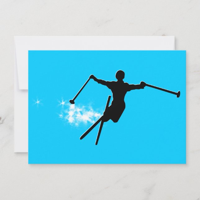 ski: poederspoor (Voorkant)