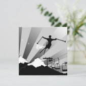 ski: poederspoor kaart (Staand voorkant)