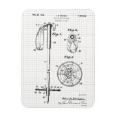 Ski Pole-octrooi Magneet (Verticaal)
