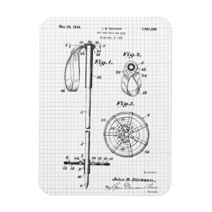 Ski Pole-octrooi Magneet