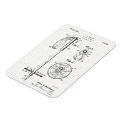 Ski Pole-octrooi Magneet (Linkerzijde)