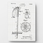  Ski Pole Patent Tabletop Fotoplaat (voorkant)