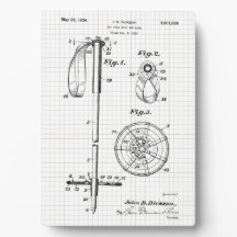 Ski Pole Patent Tabletop