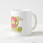 Ski Polen 80s logo Grote Koffiekop (Voorkant rechts)