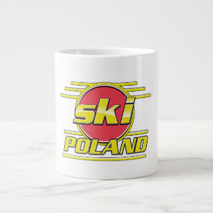 Ski Polen 80s logo Grote Koffiekop