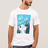 Ski Pope's Hill T-shirt (Voorkant)