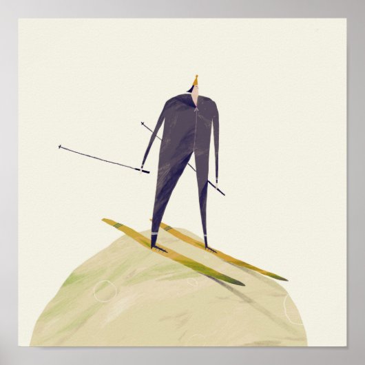 Ski Poster (Voorkant)