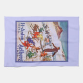  Ski Poster, Arlberg, St Anton Theedoek (Horizontaal)