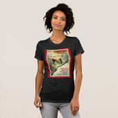  Ski Poster, Chamonix, Mont Blanc T-shirt (Voorkant volledig)