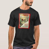  Ski Poster, Chamonix, Mont Blanc T-shirt (Voorkant)