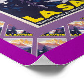  Ski Poster, Frankrijk, La Savoie Poster (Hoek)