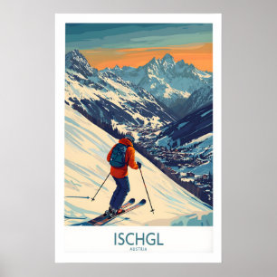Ski Poster Ischgl Oostenrijk 1