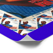  Ski Poster, Italië, Val d'Aosta Poster (Hoek)