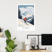 Ski Poster La Tania Frankrijk 1 (Thuiskantoor)