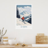 Ski Poster La Tania Frankrijk 1 (Keuken)