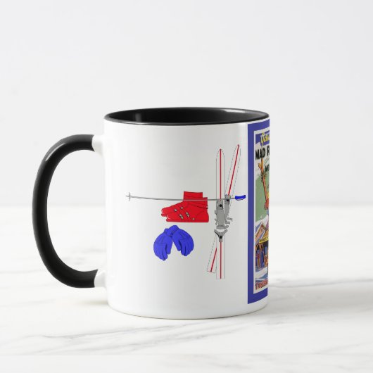  Ski Poster, Mad River Glen Mok (Links)