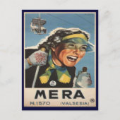 Ski Poster, Mera Briefkaart (Voorkant)