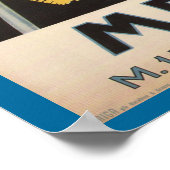  Ski poster, Mera, Valsesia Poster (Hoek)