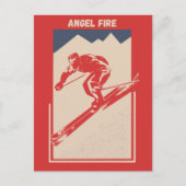  Ski Poster New Mexico Resort Angel Fire Briefkaart (Voorkant)