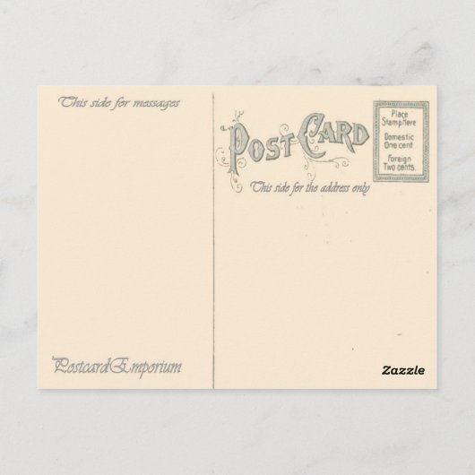  Ski Poster, Noorwegen Briefkaart (Achterkant)