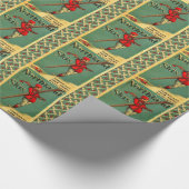  Ski Poster, Northland Skis Cadeaupapier (Hoek)