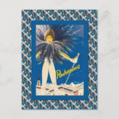  Ski Poster, Pontresina Briefkaart (Voorkant)