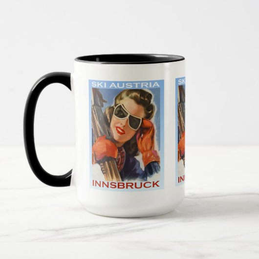  Ski Poster, Ski AUstria, Innsbruck Mok (Links)