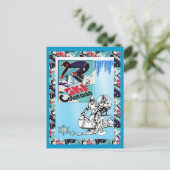  Ski Poster, Ski Colorado Briefkaart (Staand voorkant)