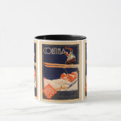  Ski Poster, Ski Cortina, Italië Mok (Midden)