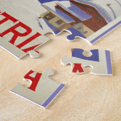 Ski Poster, Ski Oostenrijk Legpuzzel (Zijkant)