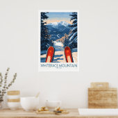 Ski-poster Whiteface Mountain Ski-resort 1 Poster (Keuken)