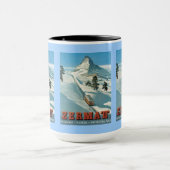  Ski Poster, Zwitserland, Zermatt; Mok (Midden)